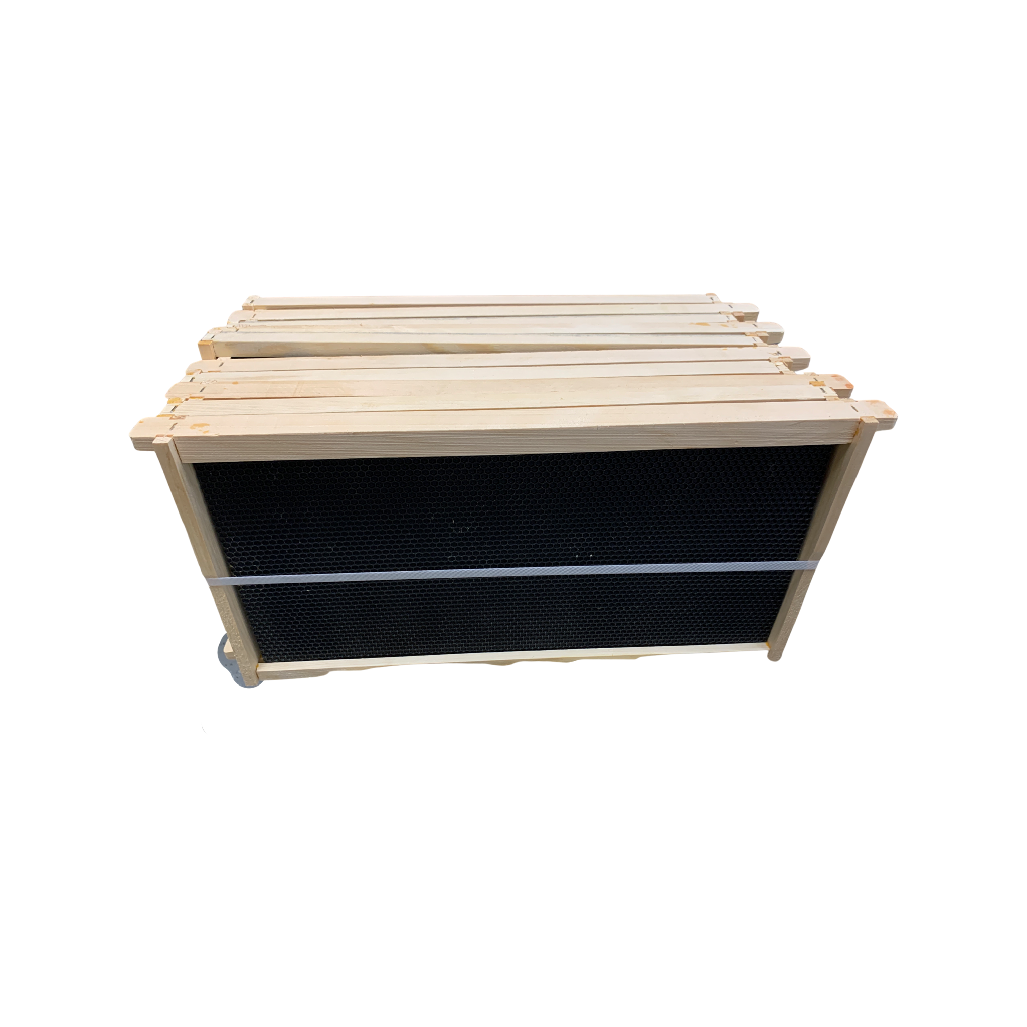 Apimaye 10 frame hive kit white.