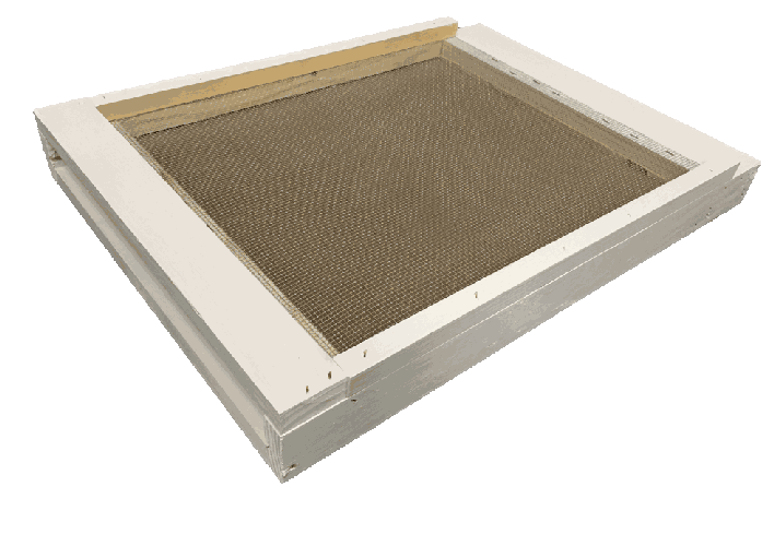 Varroa screen bottom board 8 frame not painted.