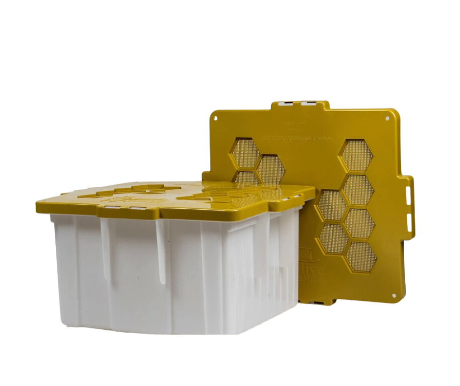 Hive Butler Tote with Lid