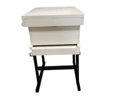 Metal hive stand.