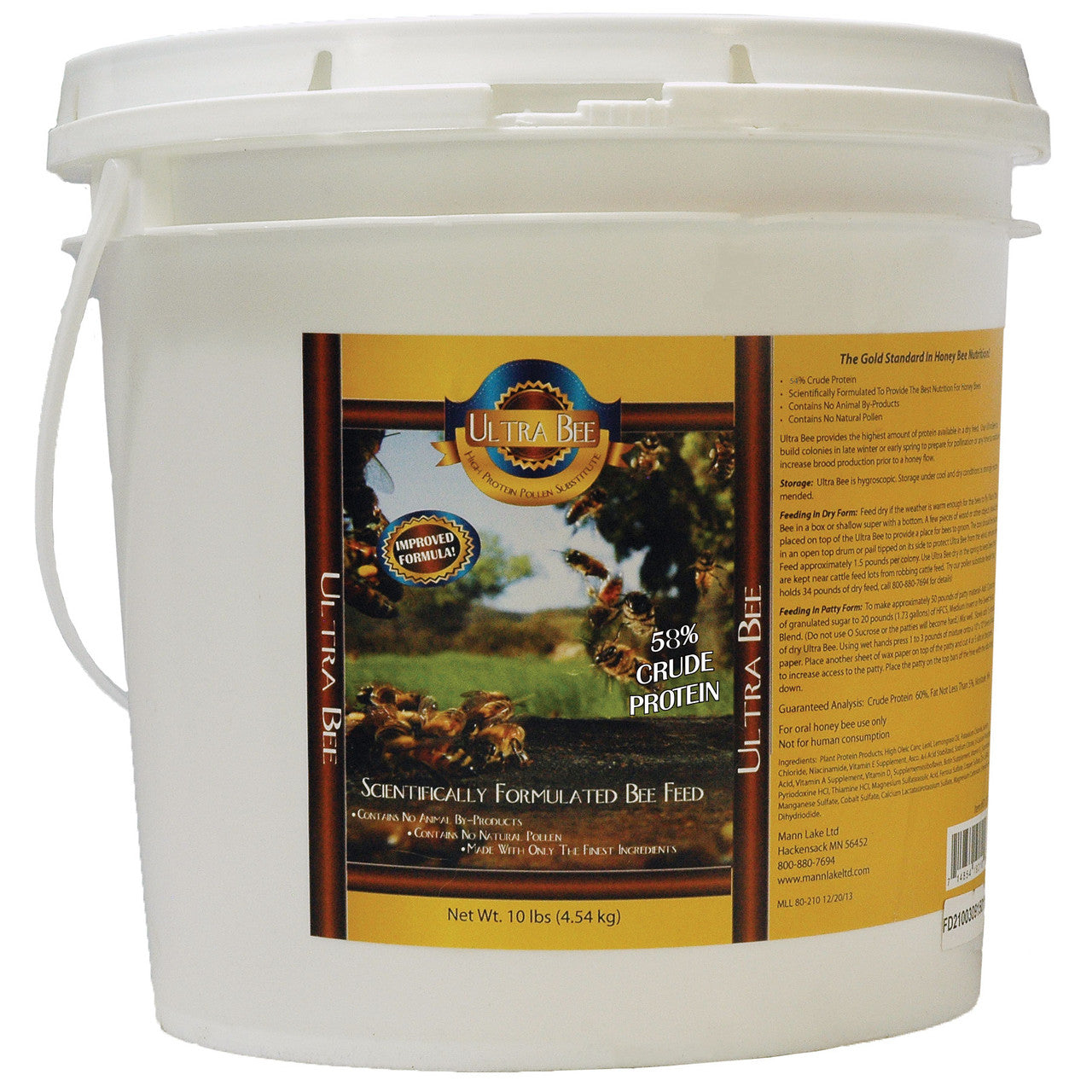 Ultra Bee High Protein Pollen Substitute Dry Feed