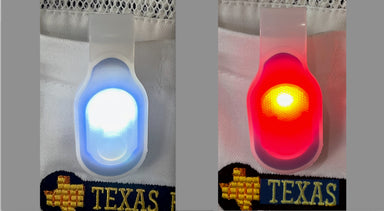 Rechargeable clip on LED pocket light.