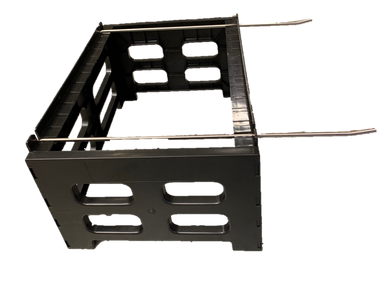 Affordable and sturdy hive stand for beekeepers on a budget.
