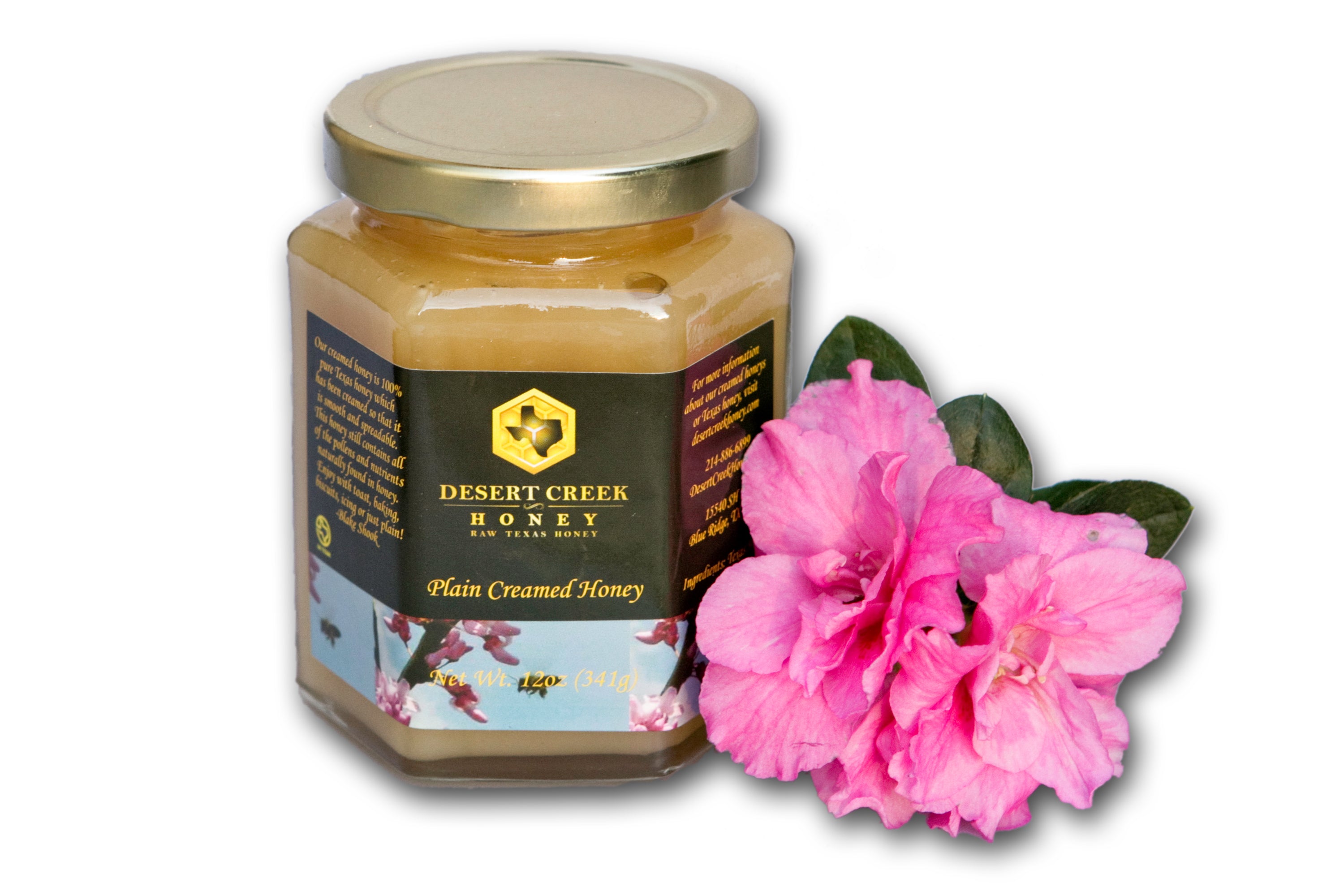 Plain creamed honey.