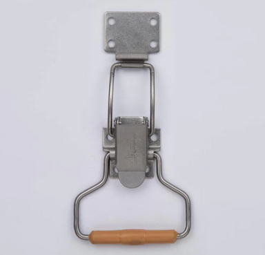 Apimaye latches for wooden bee hives.