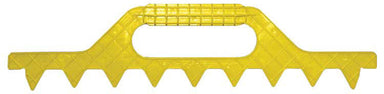Yellow spacing tool.