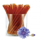 A single wildflower honey stick, perfect for a sweet and natural treat.