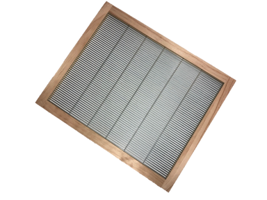 10 frame wood bound queen excluder