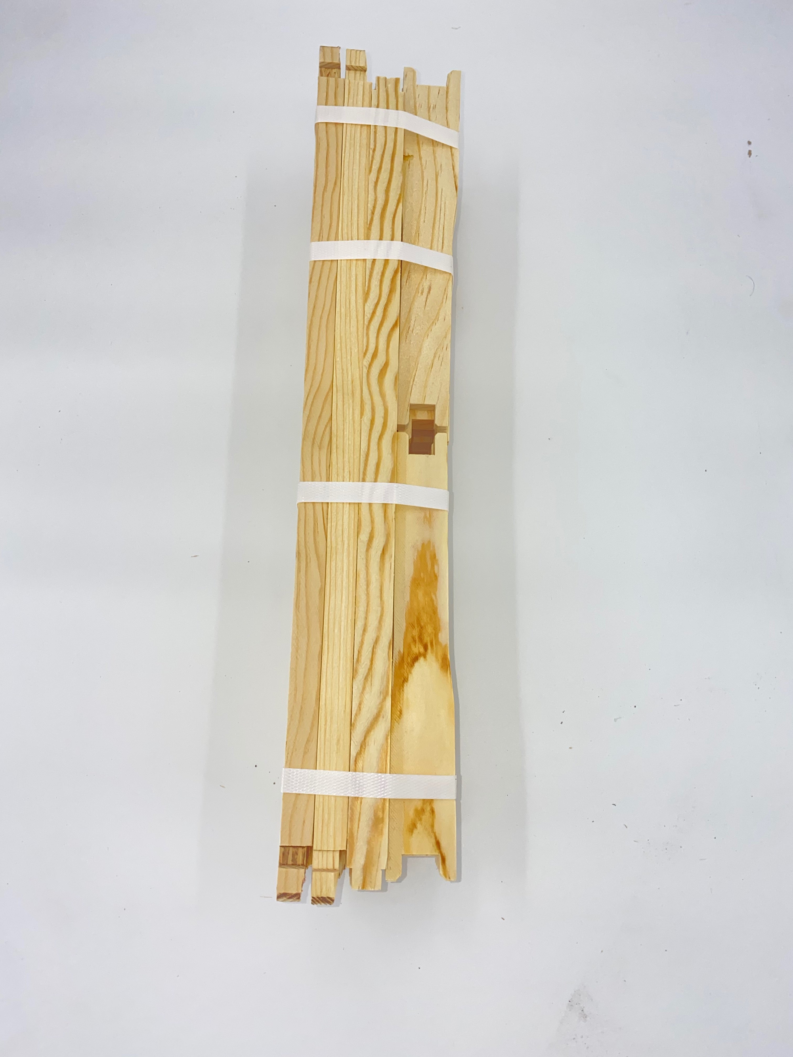 unassembled frames for bee hives