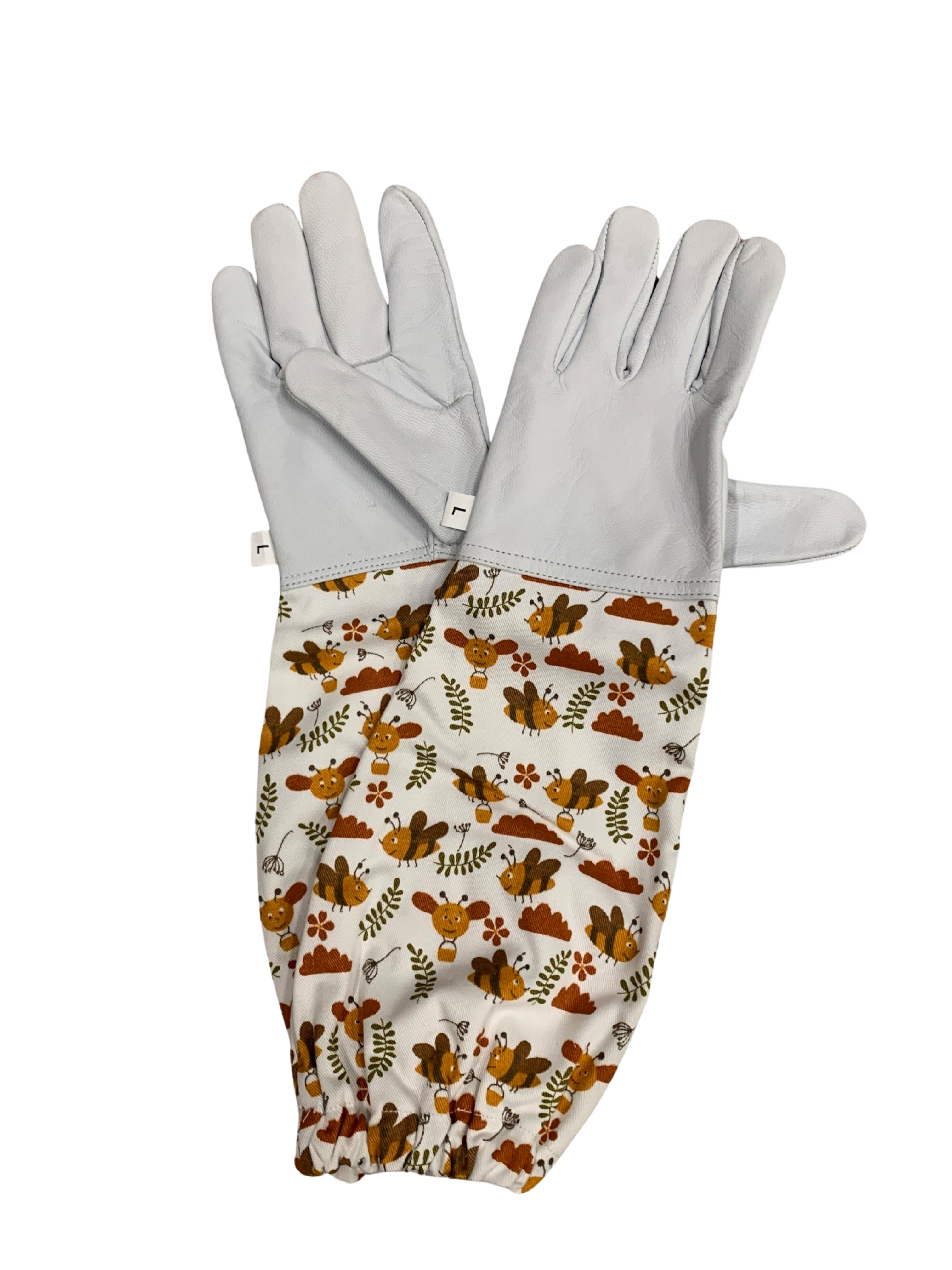 Kids Floral Honey Bee Gloves for Little Gardeners