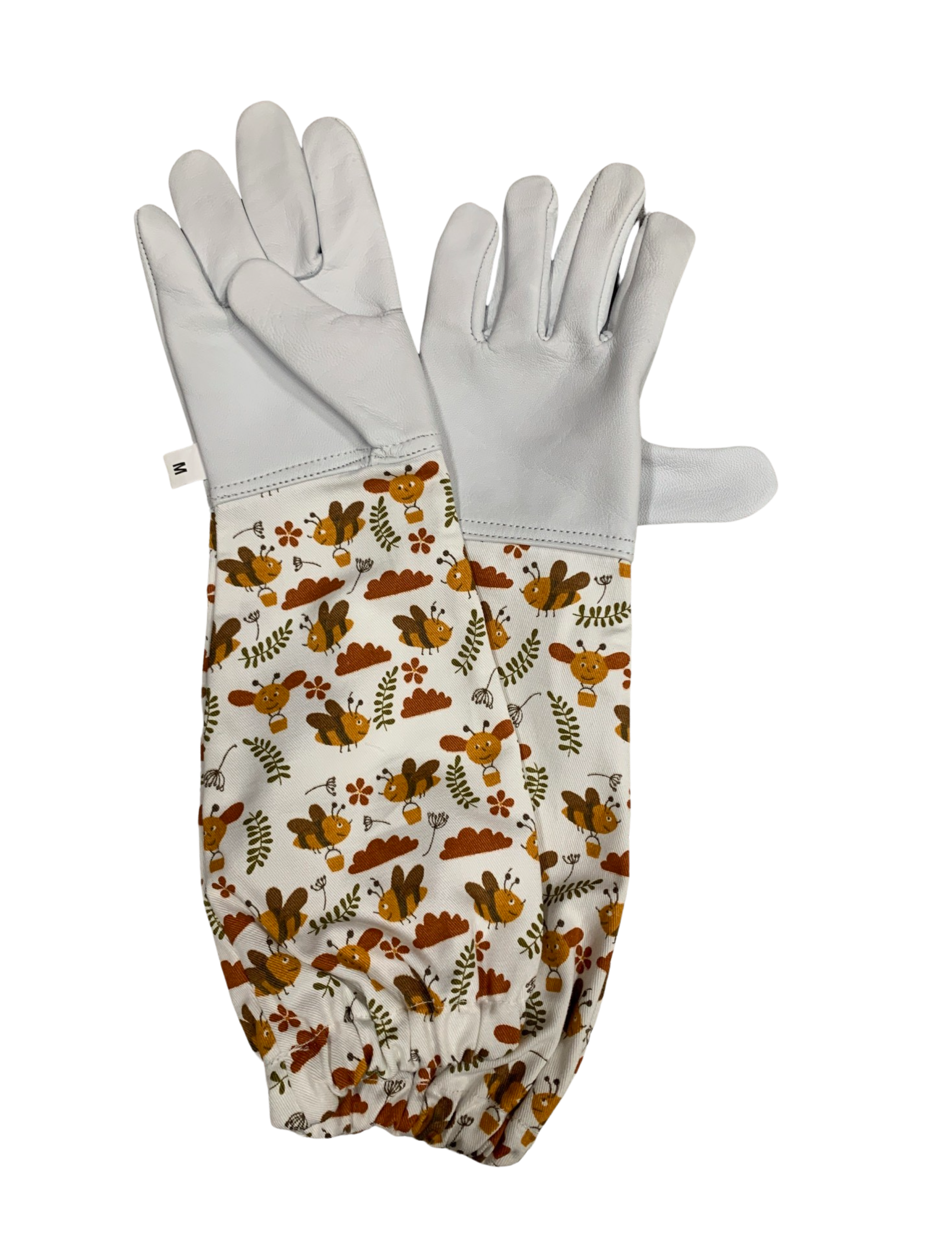 Kids Floral Honey Bee Gloves Image