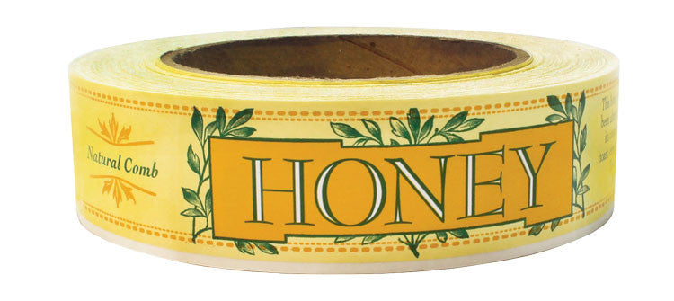 Green and yellow labels for Ross rounds, 100 count