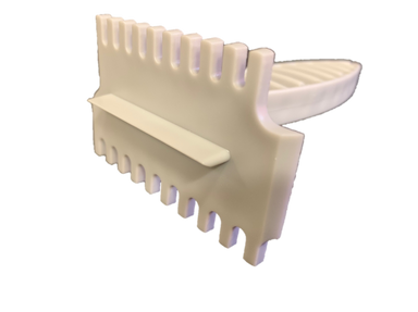 Plastic Queen Excluder Scraper - Essential tool for beekeepers