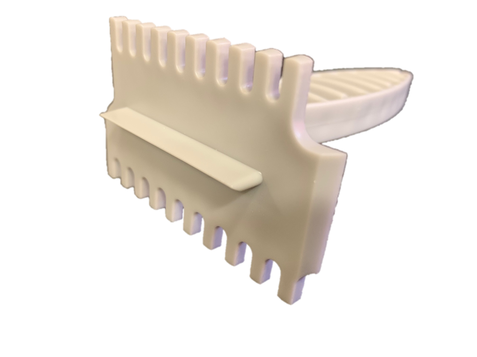 Plastic Queen Excluder Scraper - Essential tool for beekeepers