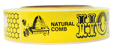 Yellow black labels for Ross rounds 100 ct.
