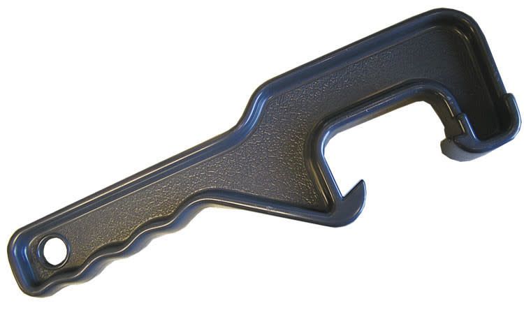 Plastic pail opener.