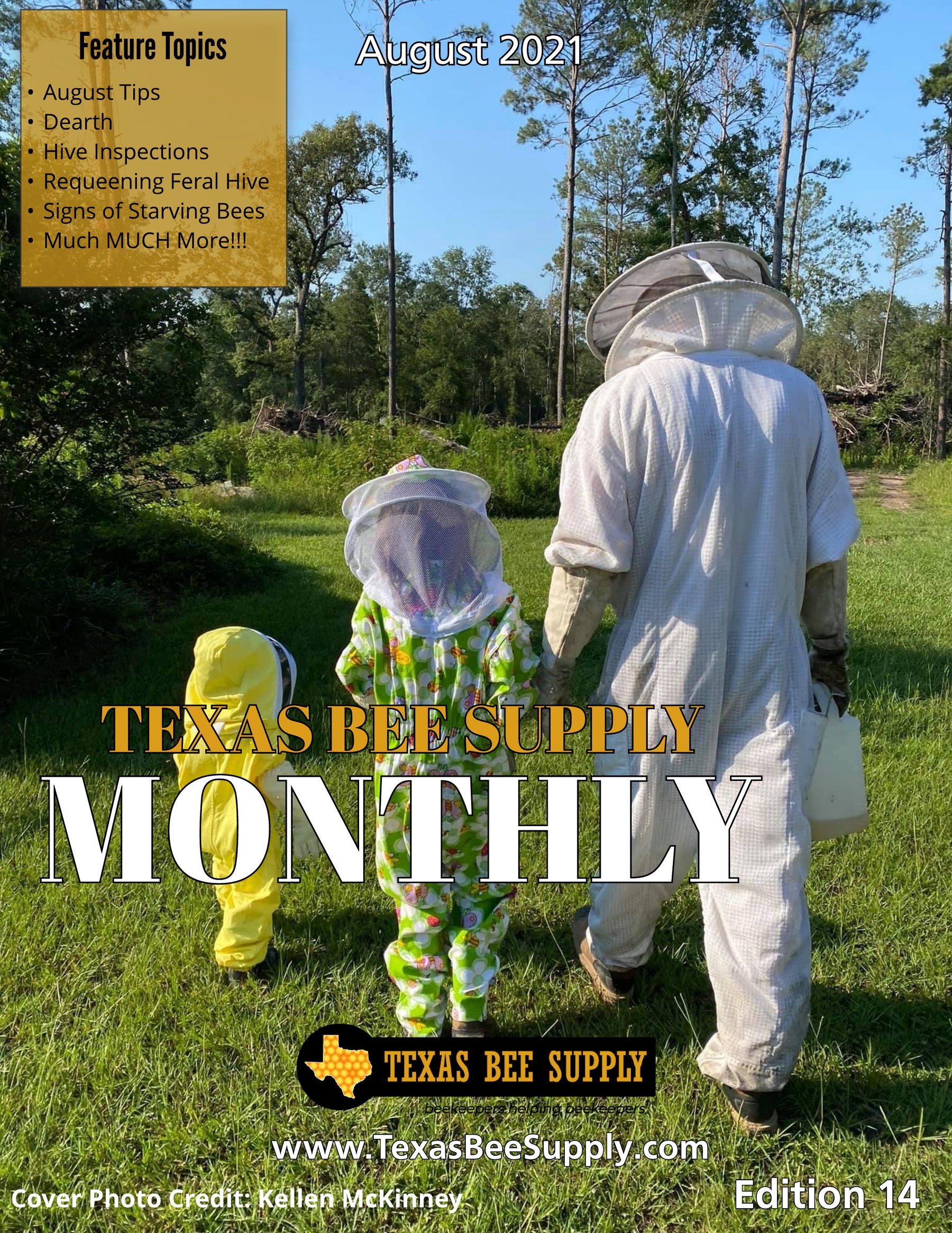 Texas Bee Supply Monthly Magazine - August 2021