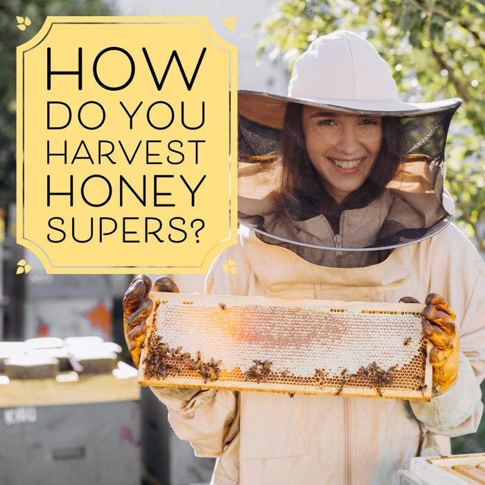 How do you Harvest Honey Supers?