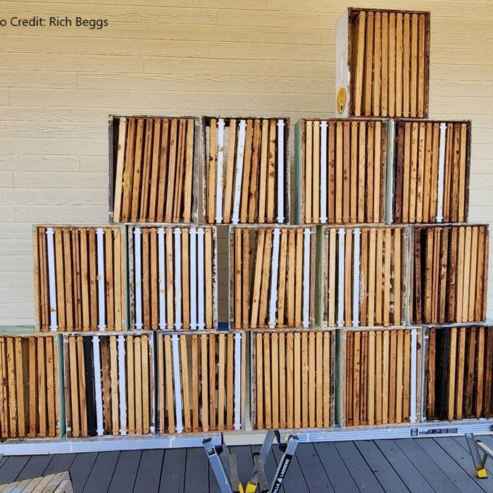 Storing Equipment and Drawn Frames Over Winter