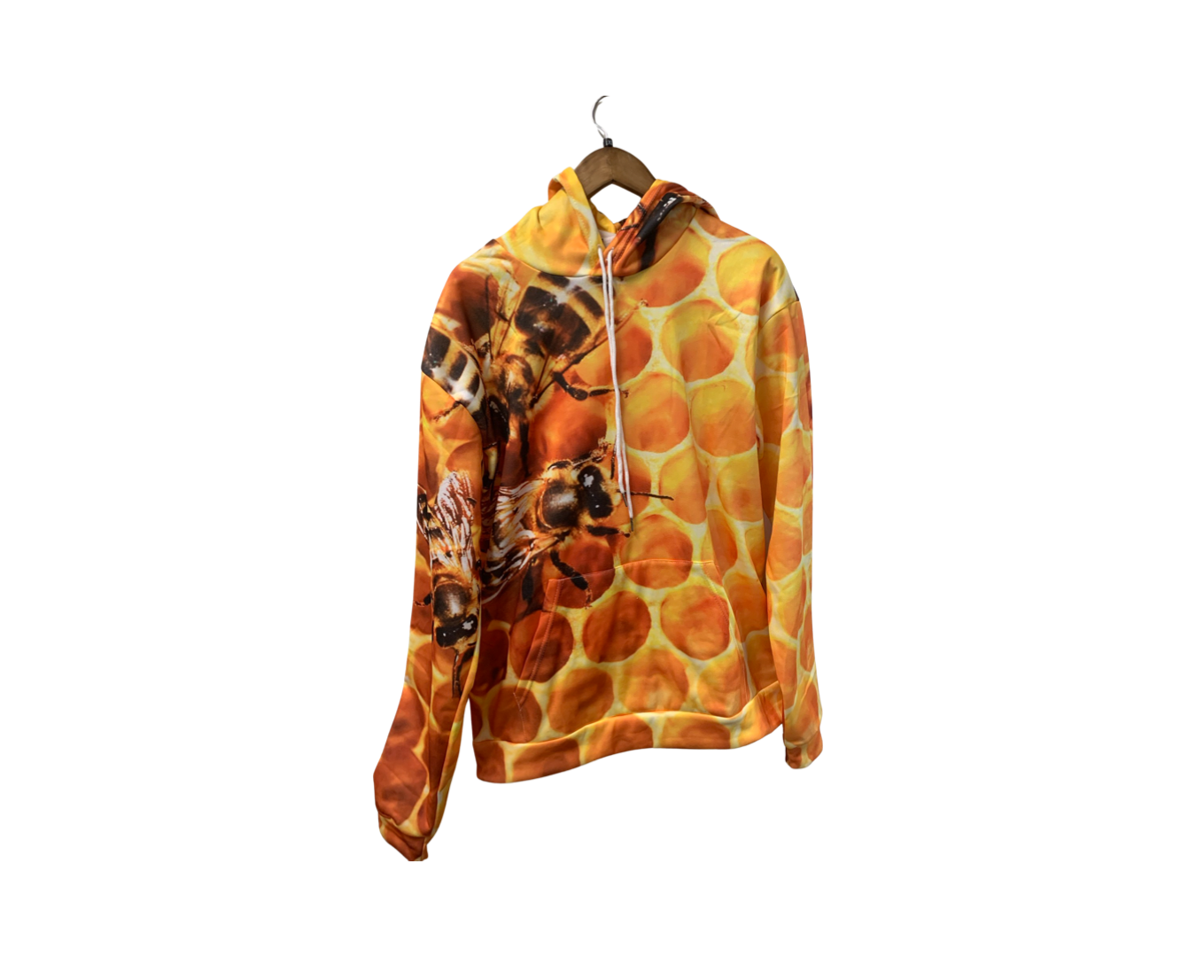 Bold Graphic Bee Hoodie
