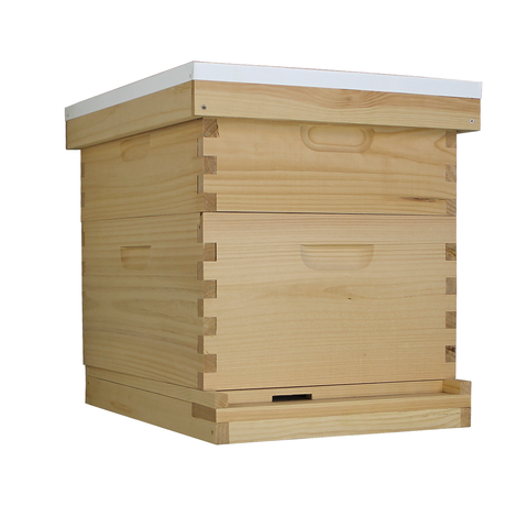 Amish-Made 10 Frame Beehive - (1)Deep & (1)Medium