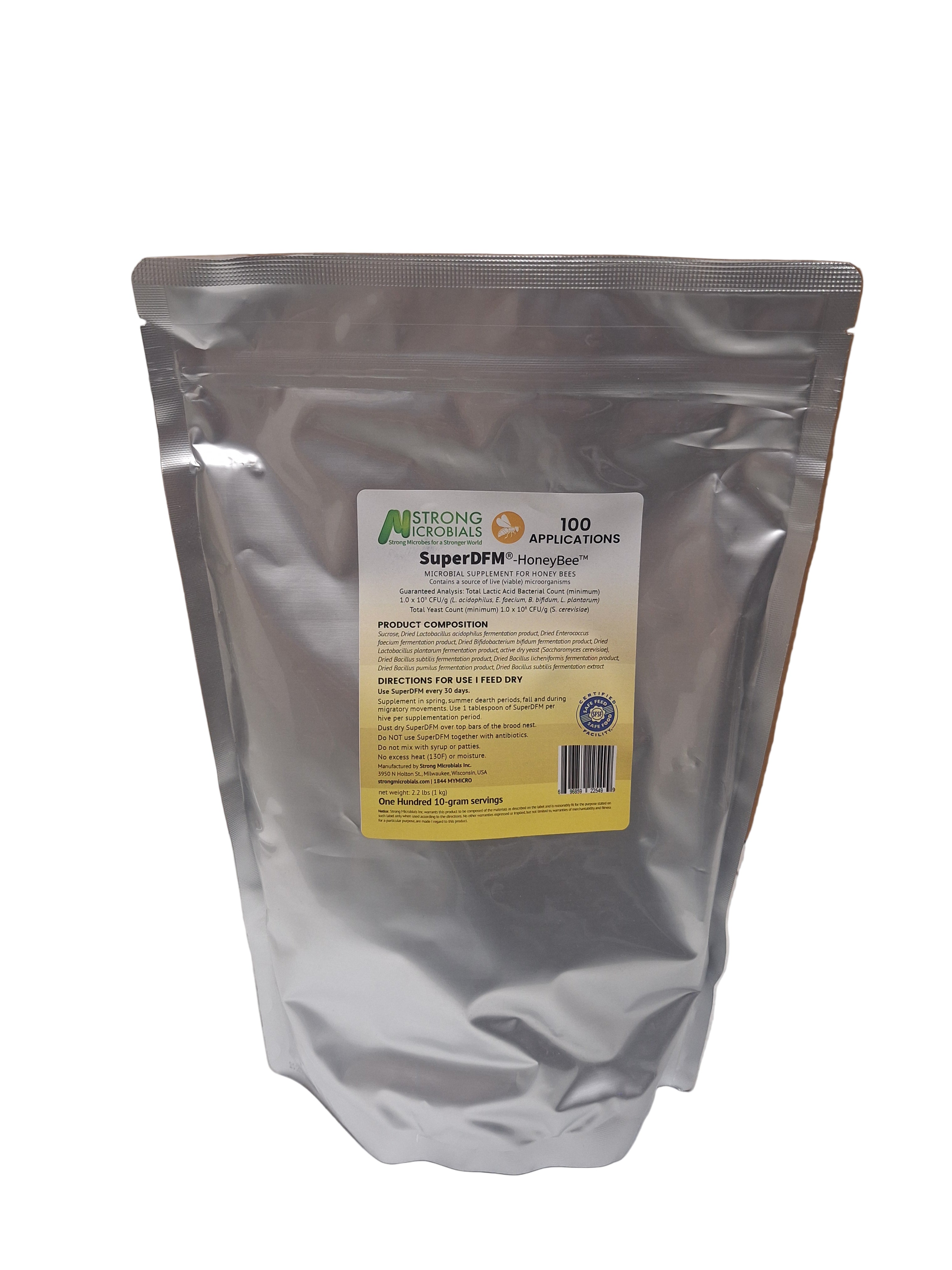 Super DFM for Honeybees 100 Applications (1kg)