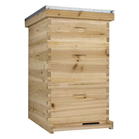 Nubee 10 Frame Beehive - (2)Deeps & (1)Medium