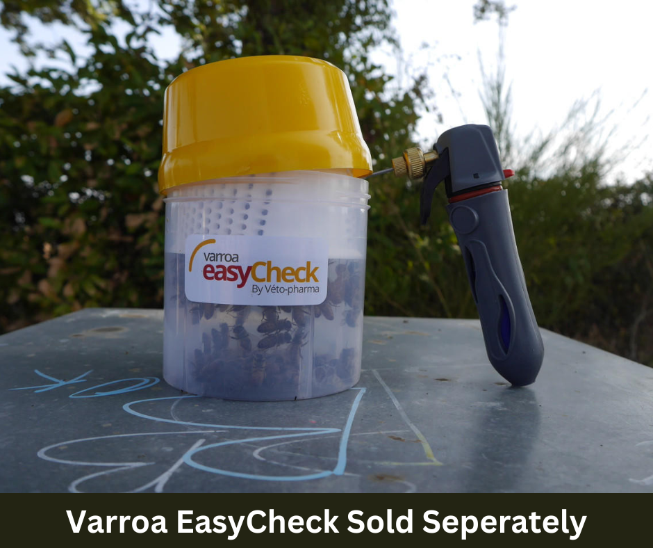 Co2 injector for varroa EZ check.