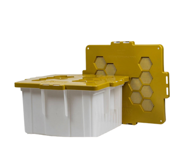 Hive Butler Tote with Lid