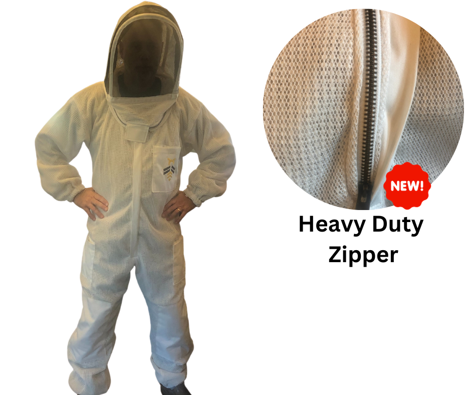Super Suit HEAVY DUTY Zipper (No Veil) DC — The Bee Supply