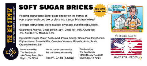 Stan's Soft Sugar Brick with Complete