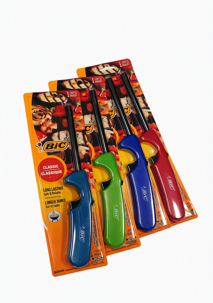 Multi Purpose Bic Lighter - Rigid Metal Wand