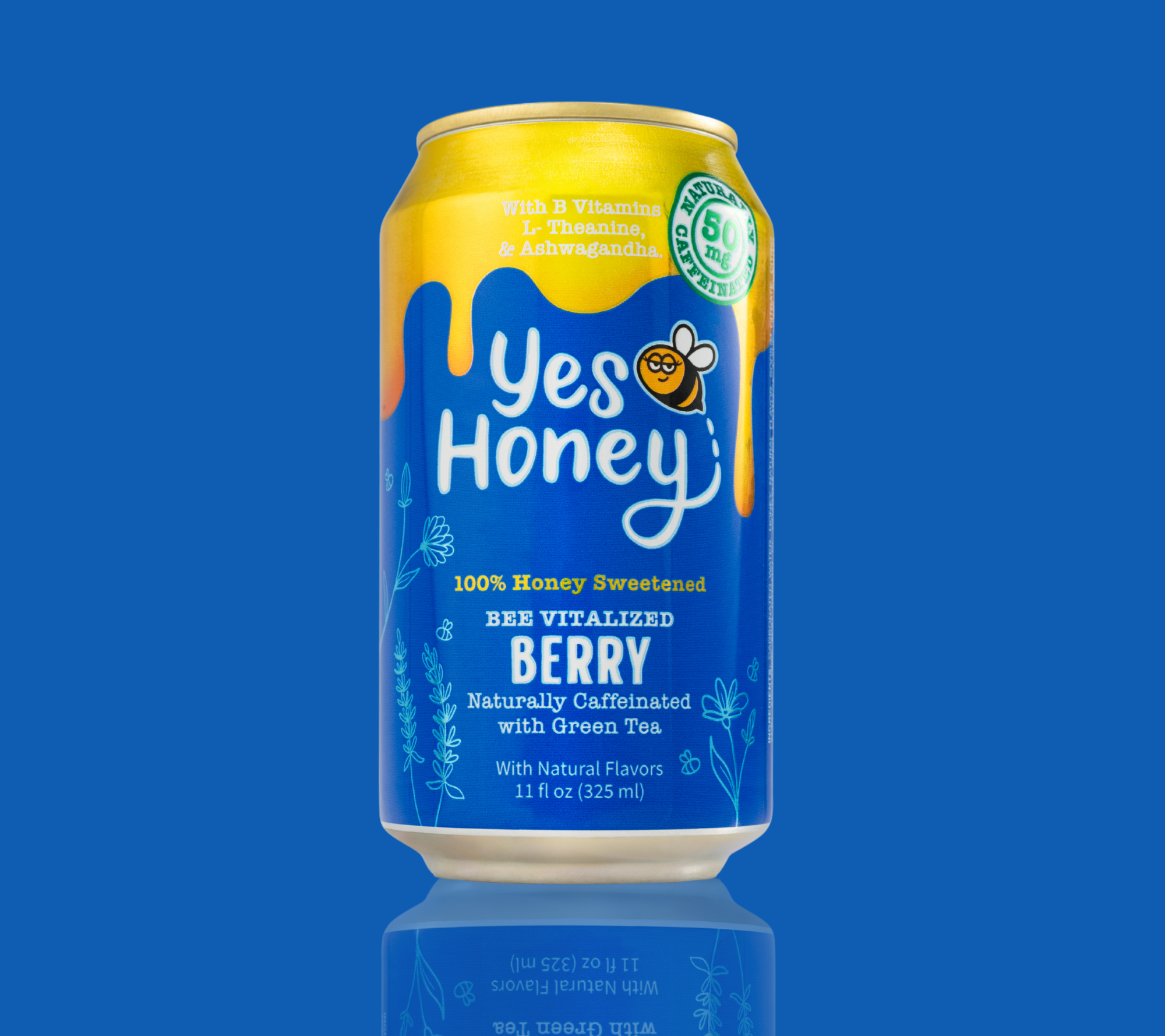 Sparkling Honey Sweetened Berry Tea Case