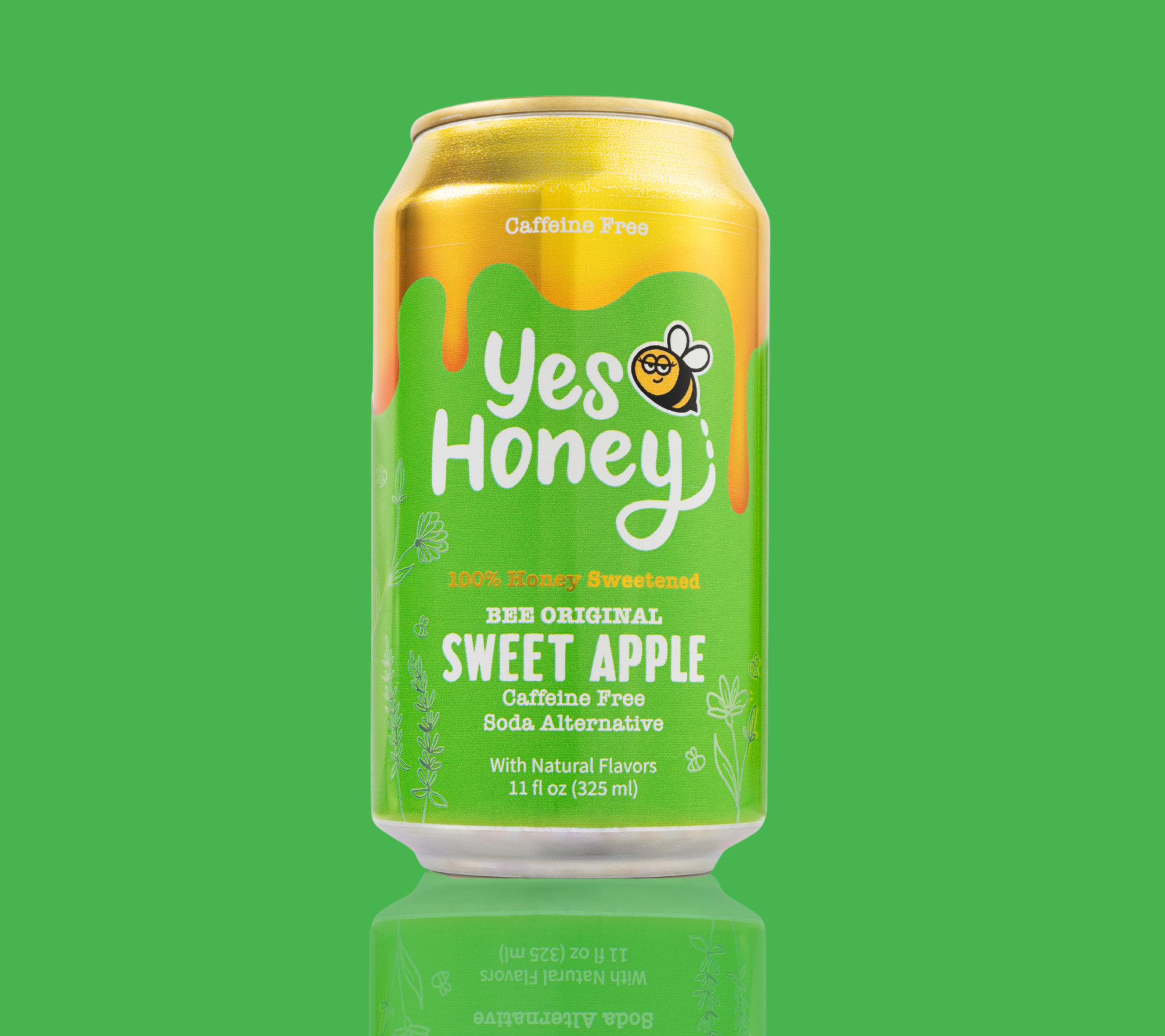 Sparkling Honey Sweetened Apple Soda Case