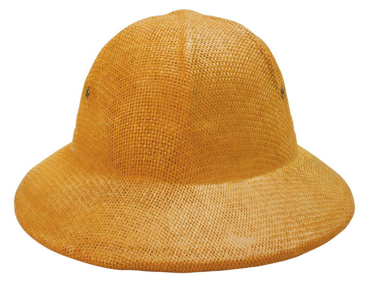Tan helmet with ventilation for standard use.