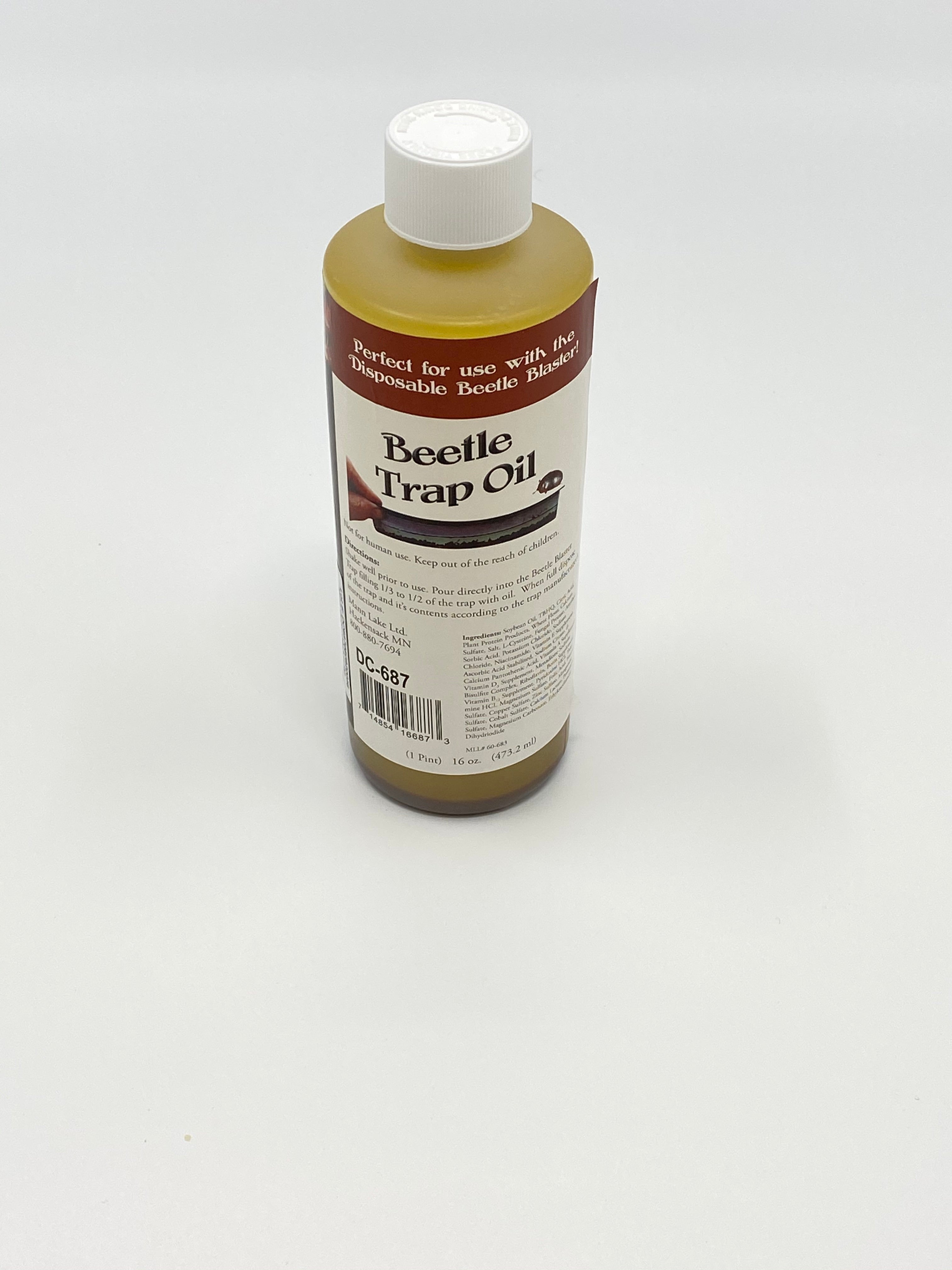 Beetle Trap Oil Pint - Natural Solution for Pest Control