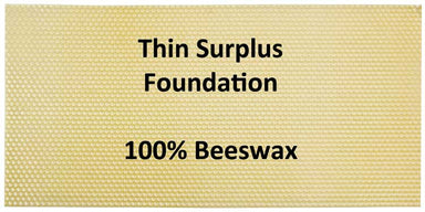 Medium Cut Comb Honey Foundation Sheets