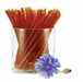 A single wildflower honey stick, perfect for a sweet and natural treat.
