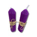 Rolled beeswax candle 2 pack.