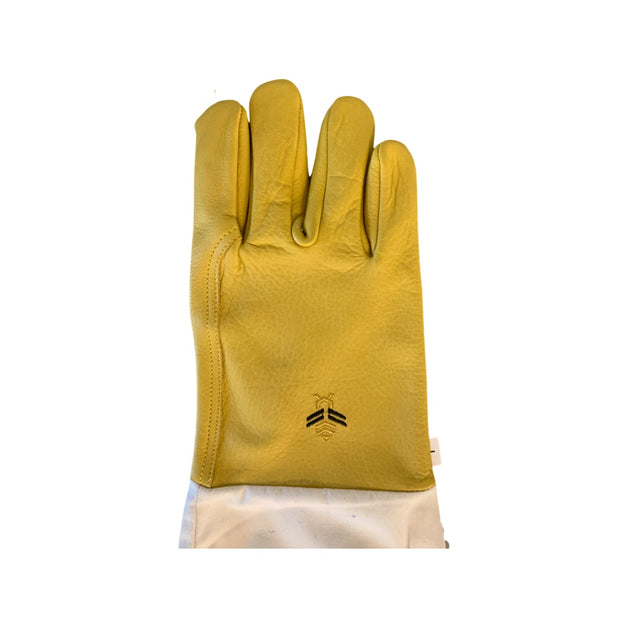 Cowhide Glove with Reinforced Full Thumb, Palm, and Long Sleeve (MI-0003)