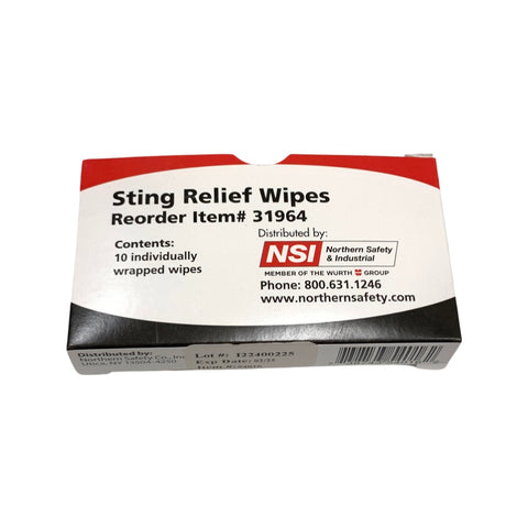 Sting Relief Wipes