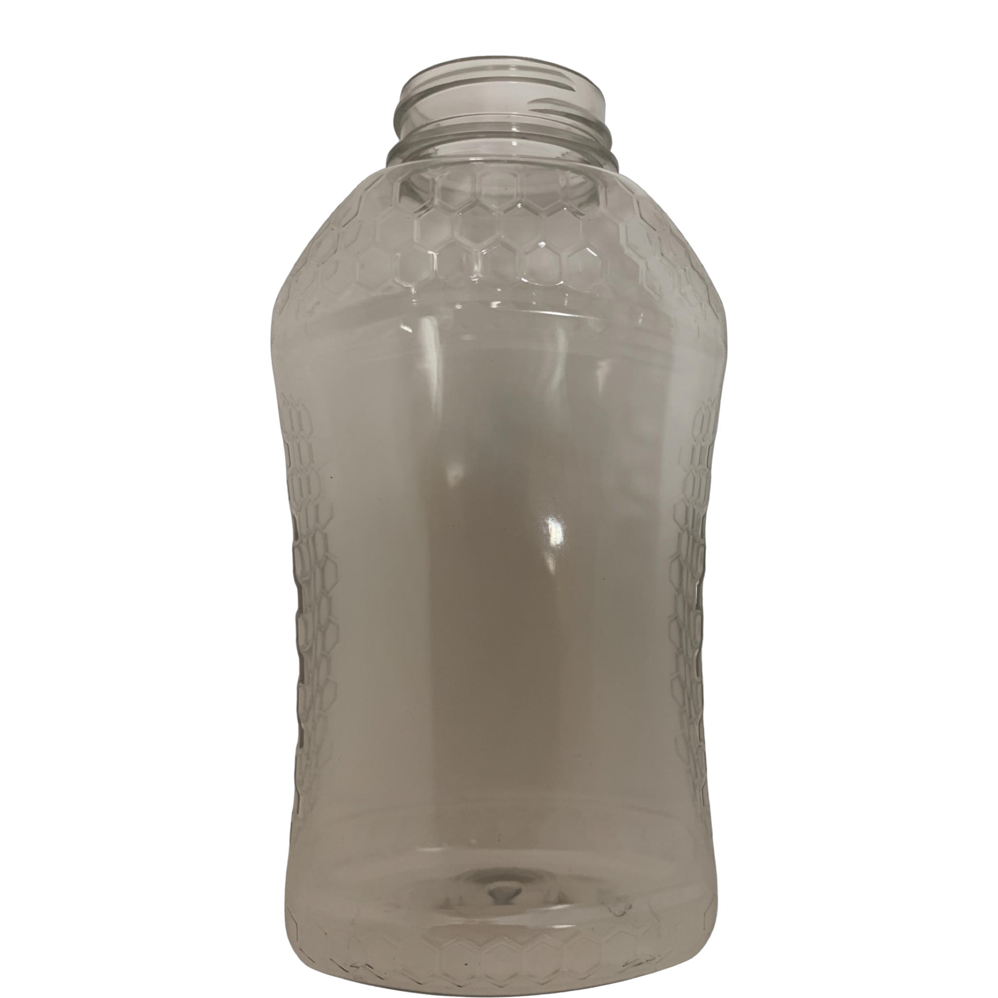 Plastic Hourglass Bottle without Lids 1lb. 12 pk