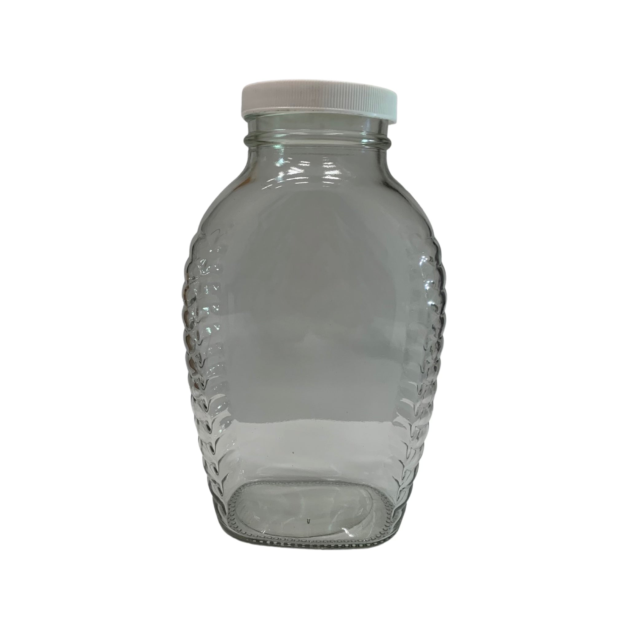 Queenline Glass Jar w/o Lids 4 lb. 6 pk