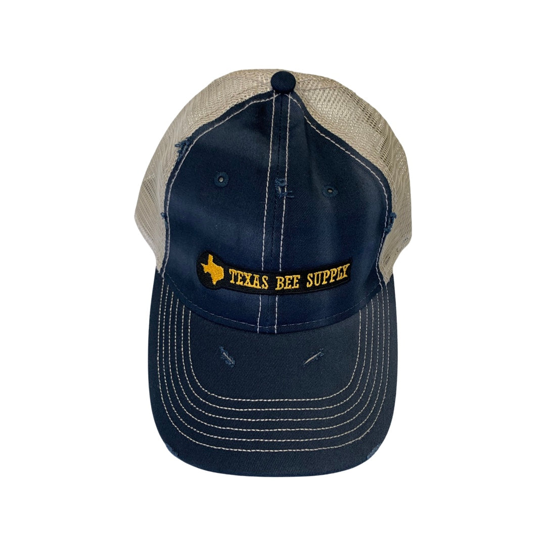 Texas Bee Supply Hat Blue