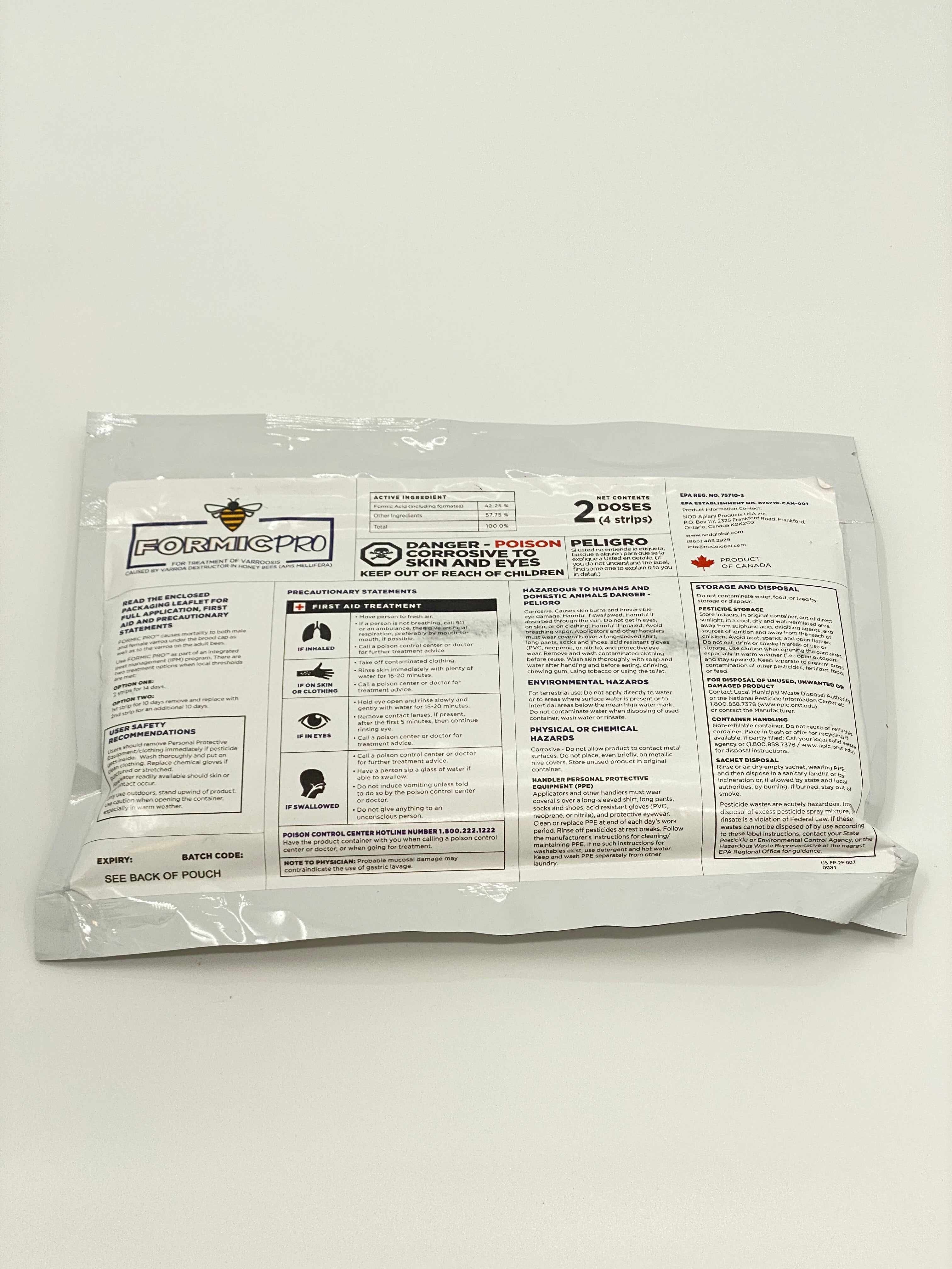 Formic acid pro 10 dose pkg