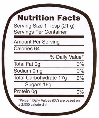 Small roll of 250 nutrition labels