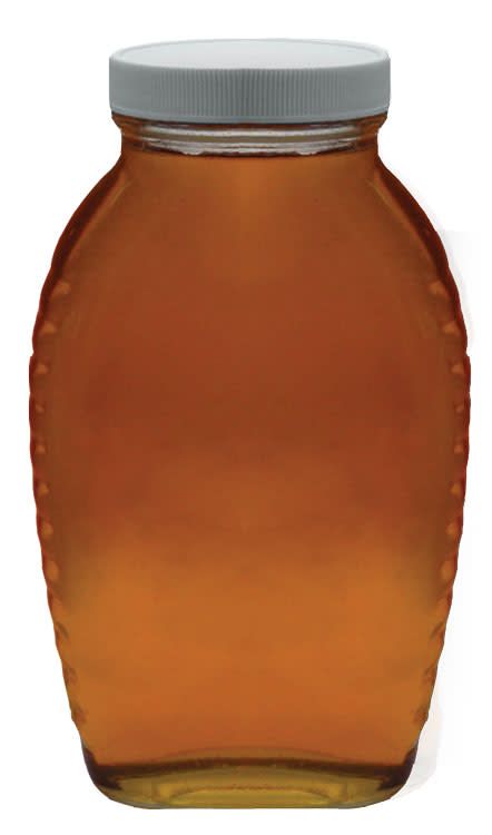 glass jars for bottling honey