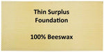 Shallow Cut Comb Honey Foundation Sheets