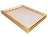 10 frame unpainted varroa screen bottom board w dr