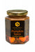 A jar of deliciously creamy Pumpkin Spiced Creamed Honey